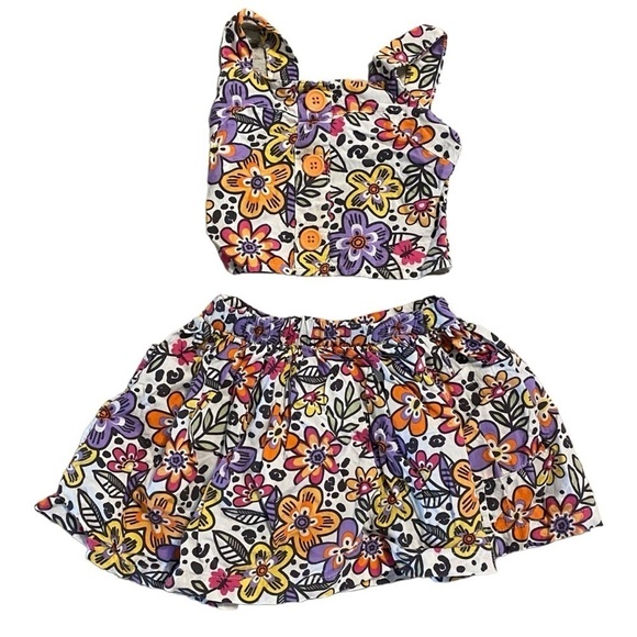 Disney Encanto Toddler Girls Floral Tank and Skirt Set Size 2T - Picture 5 of 11